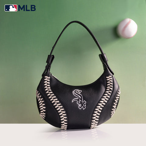 MLB-SX101  MLB Chicago White Sox Team  Hobo Bag/Shoulder Bag