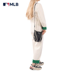 MLB-SX105  MLB Chicago White Sox Team Baseball Stitch Crossbody - Black