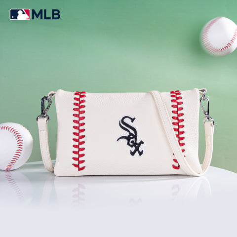 MLB-SX106  MLB Chicago White Sox Team  Bi-Fold Clutch/Crossbody