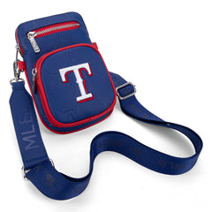 MLB-TX25-325 MLB Texas Rangers Team Shoulder Bag/ Crossbody Bag