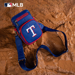 MLB-TX25-325 MLB Texas Rangers Team Shoulder Bag/ Crossbody Bag