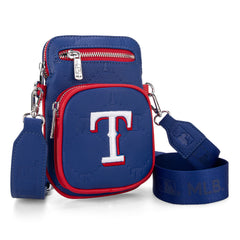 MLB-TX25-325 MLB Texas Rangers Team Shoulder Bag/ Crossbody Bag