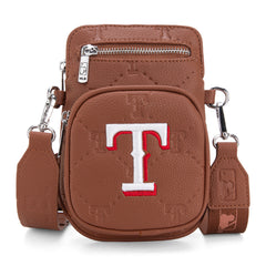 MLB-TX25-325 MLB Texas Rangers Team Shoulder Bag/ Crossbody Bag