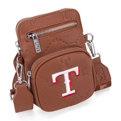 MLB-TX25-325 MLB Texas Rangers Team Shoulder Bag/ Crossbody Bag