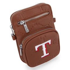 MLB-TX25-325 MLB Texas Rangers Team Shoulder Bag/ Crossbody Bag