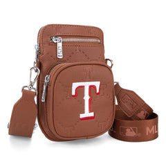 MLB-TX25-325 MLB Texas Rangers Team Shoulder Bag/ Crossbody Bag