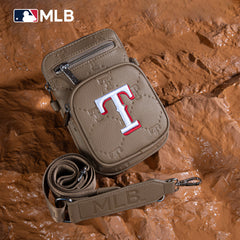 MLB-TX25-325 MLB Texas Rangers Team Shoulder Bag/ Crossbody Bag