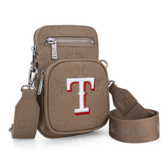 MLB-TX25-325 MLB Texas Rangers Team Shoulder Bag/ Crossbody Bag