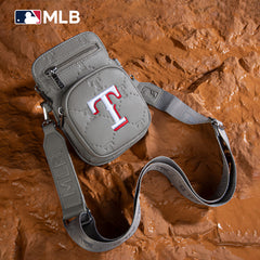 MLB-TX25-325 MLB Texas Rangers Team Shoulder Bag/ Crossbody Bag