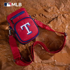 MLB-TX25-325 MLB Texas Rangers Team Shoulder Bag/ Crossbody Bag