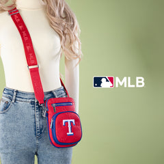 MLB-TX25-325 MLB Texas Rangers Team Shoulder Bag/ Crossbody Bag