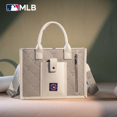 MLB-TX100-100   MLB Texas Rangers Team Whipstitch Tote/Crossbody