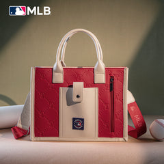 MLB-TX100-100   MLB Texas Rangers Team Whipstitch Tote/Crossbody