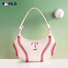 MLB-TX101  MLB Texas Rangers Team Hobo Bag/Shoulder Bag