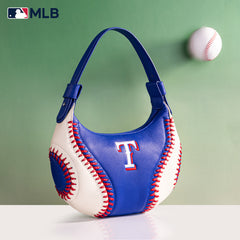 MLB-TX101  MLB Texas Rangers Team Hobo Bag/Shoulder Bag