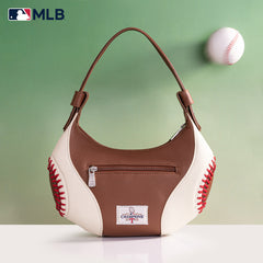 MLB-TX101  MLB Texas Rangers Team Hobo Bag/Shoulder Bag