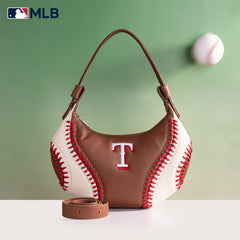 MLB-TX101  MLB Texas Rangers Team Hobo Bag/Shoulder Bag