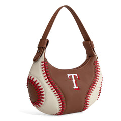 MLB-TX101  MLB Texas Rangers Team Hobo Bag/Shoulder Bag