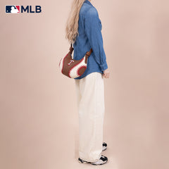 MLB-TX101  MLB Texas Rangers Team Hobo Bag/Shoulder Bag