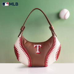 MLB-TX101  MLB Texas Rangers Team Hobo Bag/Shoulder Bag