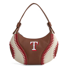 MLB-TX101  MLB Texas Rangers Team Hobo Bag/Shoulder Bag