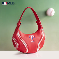 MLB-TX101  MLB Texas Rangers Team Hobo Bag/Shoulder Bag