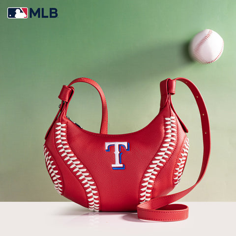 MLB-TX101  MLB Texas Rangers Team Hobo Bag/Shoulder Bag