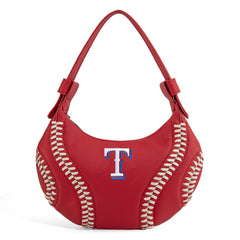 MLB-TX101  MLB Texas Rangers Team Hobo Bag/Shoulder Bag