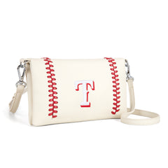 MLB-TX106  MLB MLB Texas Rangers Team Bi-Fold Clutch/Crossbody