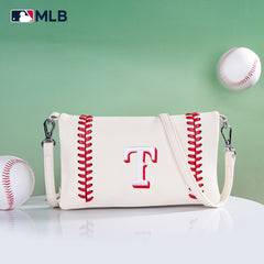 MLB-TX106  MLB MLB Texas Rangers Team Bi-Fold Clutch/Crossbody