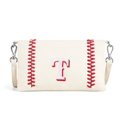 MLB-TX106  MLB MLB Texas Rangers Team Bi-Fold Clutch/Crossbody