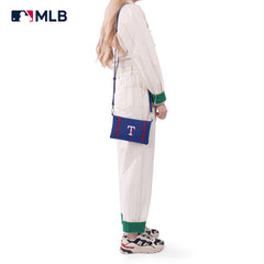 MLB-TX106  MLB MLB Texas Rangers Team Bi-Fold Clutch/Crossbody