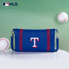 MLB-TX106  MLB MLB Texas Rangers Team Bi-Fold Clutch/Crossbody