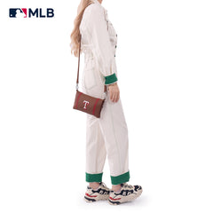 MLB-TX106  MLB MLB Texas Rangers Team Bi-Fold Clutch/Crossbody