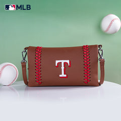 MLB-TX106  MLB MLB Texas Rangers Team Bi-Fold Clutch/Crossbody