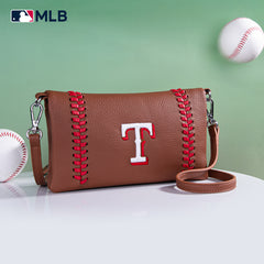 MLB-TX106  MLB MLB Texas Rangers Team Bi-Fold Clutch/Crossbody