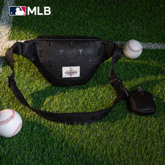 MLB-TX20-320 MLB Texas Rangers Team Fanny Pack Belt Sling Bag