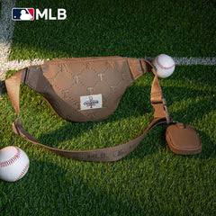 MLB-TX20-320 MLB Texas Rangers Team Fanny Pack Belt Sling Bag