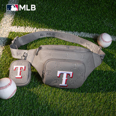 MLB-TX20-320 MLB Texas Rangers Team Fanny Pack Belt Sling Bag