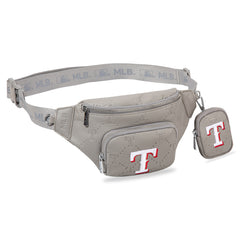 MLB-TX20-320 MLB Texas Rangers Team Fanny Pack Belt Sling Bag