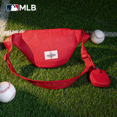 MLB-TX20-320 MLB Texas Rangers Team Fanny Pack Belt Sling Bag