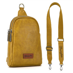 WG87-210 Wrangler Sling Bag/Crossbody/Chest Bag  - Mustard