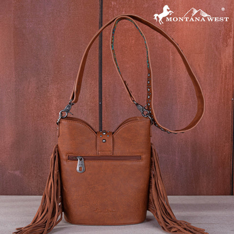 MW1252-8373  Montana West Buckle Collection Crossbody