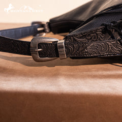 MW1272G-918 Montana West Floral Tooled Concealed Carry Hobo