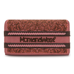 MW1279-W010 Montana West Embroidered Collection Wallet