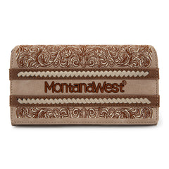 MW1279-W010 Montana West Embroidered Collection Wallet