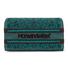 MW1279-W010 Montana West Embroidered Collection Wallet