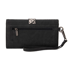 MW1282-W018 Montana West Buckle Collection Wallet