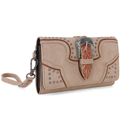 MW1282-W018 Montana West Buckle Collection Wallet