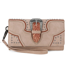 MW1282-W018 Montana West Buckle Collection Wallet